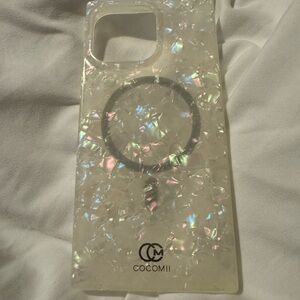 Cocomii Iridescent Pearl MagSafe Compatible Phone Case - Clear